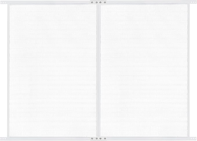 Guardian Steel Pet Grille Rv Door Protector for Dogs, Cats - Scratch Protector (White, 48 Inch) by GuardianBuilt