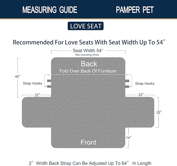 Brilliant Sunshine Multi Grey Flowers Loveseat Cover, 54" seat | Patchwork Design, Non Slip Sofa Cover, Quilted Furniture Protector, Large Washable Love Seat Slipcover for Pets, Dogs & Cats - Image 7