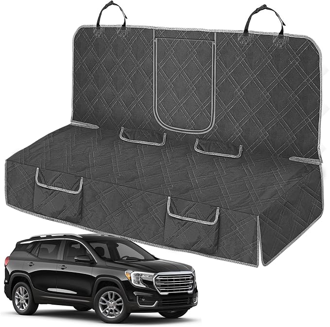 Dog Car Seat Cover Fit for 2018-2026 Hyundai Kona | Waterproof Pet Bench Seat Cover for Back Seat, 600D Heavy Duty Scratch Proof Nonslip Truck Seat Covers for Dogs by Kistrba