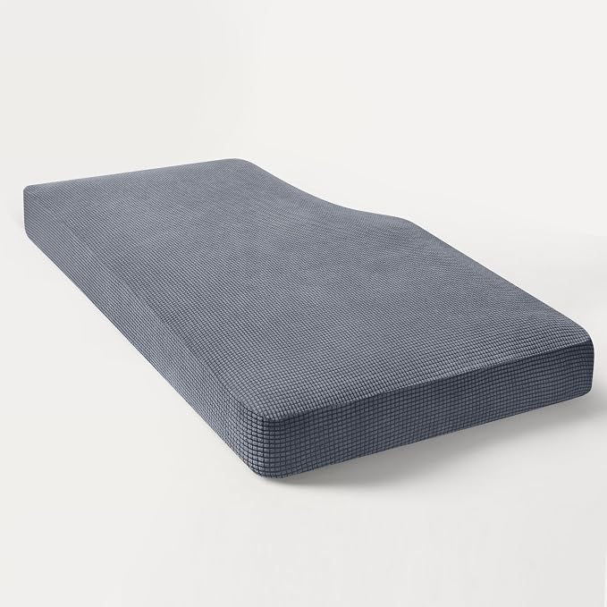Hokway Stretch Chaise Cover Individual Couch Cushion Slipcovers Reversible Cushion Protector Slipcovers Sofa Cushion Protector Covers (Chaise Cover, Grey) - Image 7