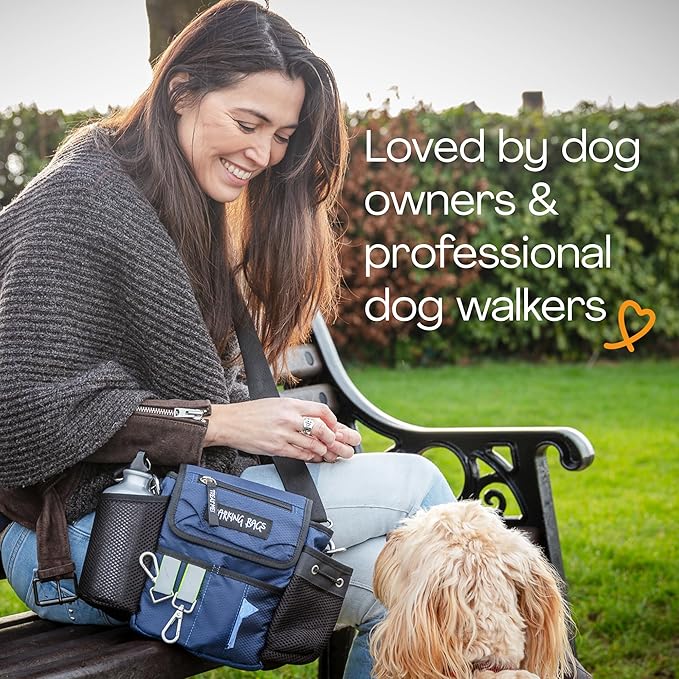 | The Original Dog Walking Bag | As Seen On Dragons’ Den | Lightweight & Practical Design | Carry Dog Toys, Dog Treats, Poop Bags & More With Ease | Extendable Shoulder Strap & Waistband - Image 7