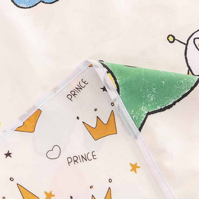 WenBags Waterproof Dog Bed Cover 70 * 78 Inches Throw Size,Pet Hair Resistant Reversible Couch Cover Mattress Protector,Leakproof Bed Liner/Sheet/Blanket for Adults Elderly Pets,Cute Dinosaurs - Image 5