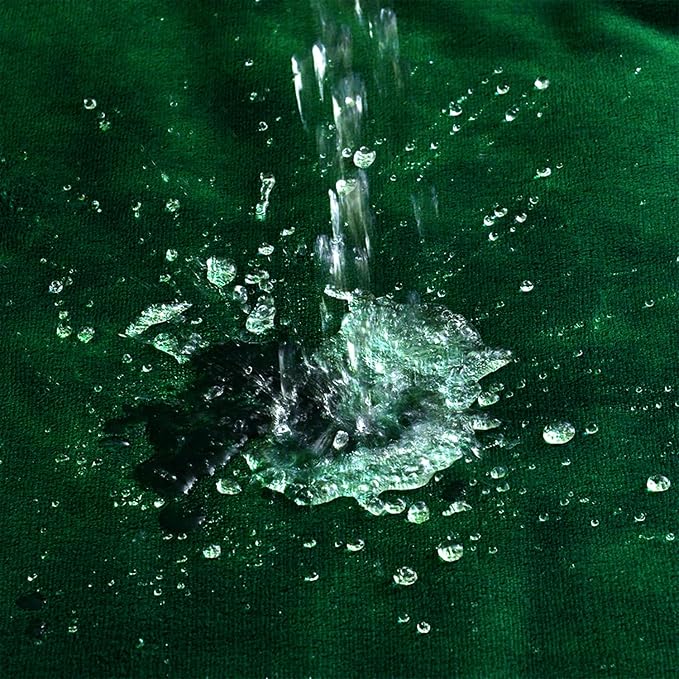 Waterproof Blanket for Bed Couch Sofa, Soft Liquid Pee Proof Pet Blanket for Dog Puppy Cat, Reversible Sherpa Fleece Furniture Protector (Green, 30x40 inches) - Image 6