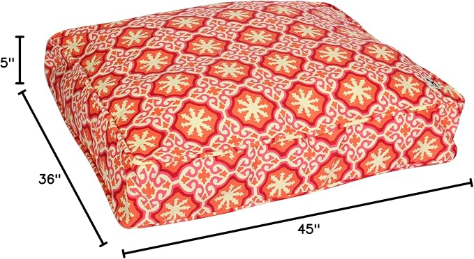Molly Mutt Huge Dog Bed Cover - Papillon Print - Measures 36”x45”x5’’ - 100% Cotton - Durable - Breathable - Sustainable - Machine Washable Dog Bed Cover - Image 8