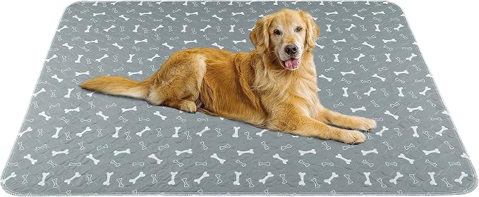 Washable Pee Pads for Dogs, Extra Large 2 Pack 36”x72” Dog Pee Pads Washable, Waterproof Puppy Pads Mat Reusable Fast Absorbent Dog Potty Training Pads, Whelping Pads for Playpen Crate by Baodan