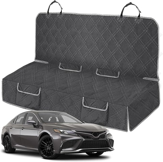Dog Car Seat Cover for Toyota Camry 2012-2025 | Waterproof Pet Bench Seat Cover for Back Seat, 600D Heavy Duty Scratch Proof Nonslip Truck Seat Covers for Dogs by Kistrba