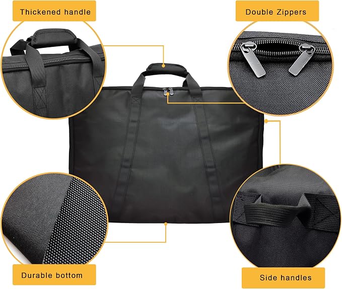 36" Dog Playpen Storage Bag, Suitable for Foldable Exercise Pet Playpens, Dog Fence Travel Bag with Handles for Camping and RV Trip, Waterproof Oxford Fabric - Image 4