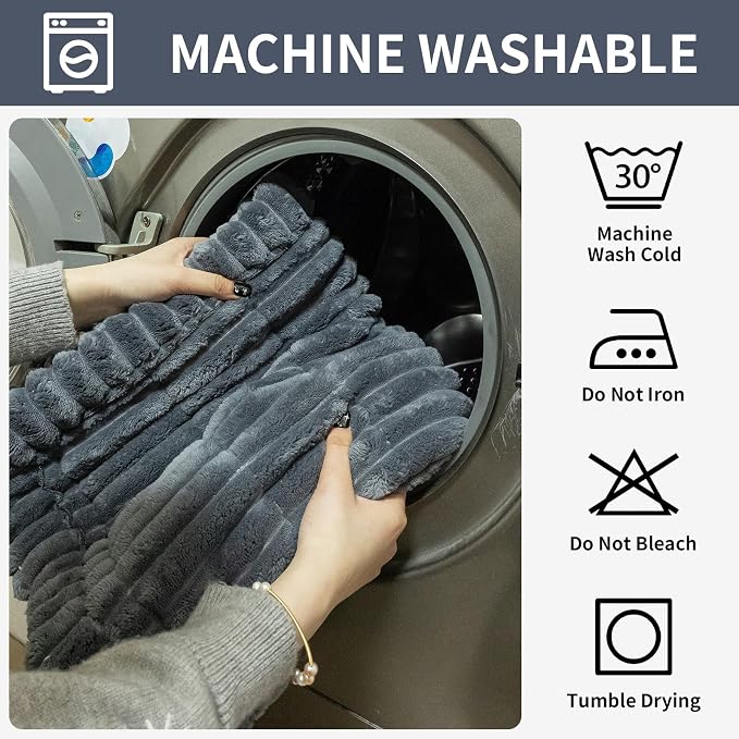 Sofa Couch Cover, Sofa Covers for Dogs Washable, Non-Slip Striped Sofa Slipcovers for Sectional Sofa, Sofa Cover Furniture Protector for L Shaped(Dark Grey, 27.6"x 70.9") - Image 5