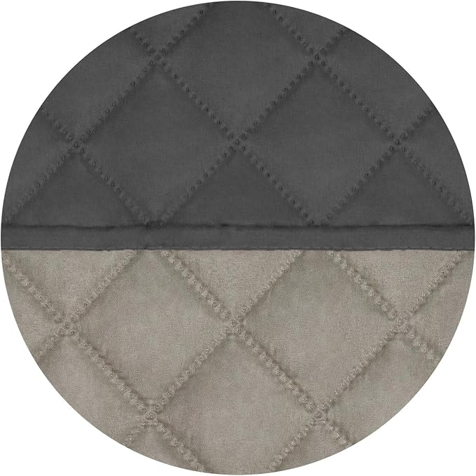 PureFit Reversible Recliner Chair Covers Couch Covers for Dogs, 28 in | Dark Gray/Beige, Water Resistant Couch Protector, Washable Pet Couch Cover with Non Slip and Elastic Straps For Kids - Image 5