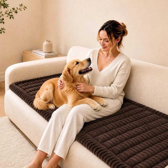 Couch Cover for Dogs, Sofa Cushion Cover, Pet Furniture Protector, Washable | Washable, Non Slip, Soft, Stretch Furniture Protector, Scratch Resistant, Pet Sofa Cushion Cover - Image 2