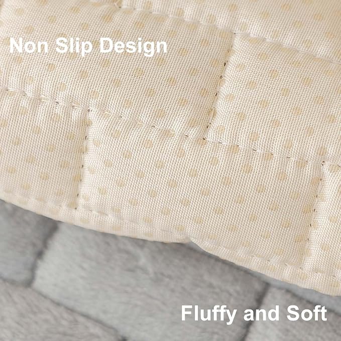 Washable Velvet Dog Couch Cover, Plush Pet Sofa Furniture Protector for 2-3 Cushion Couch, Non-Slip Washable Cover for Dogs(1PC/27.6"x94.5",Light Grey) - Image 5