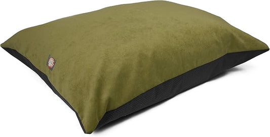 Majestic Pet Rectangle Large Dog Bed Washable, Non-Slip for Large Breeds 46 x 35 Inch Villa Fern by MajesticPet