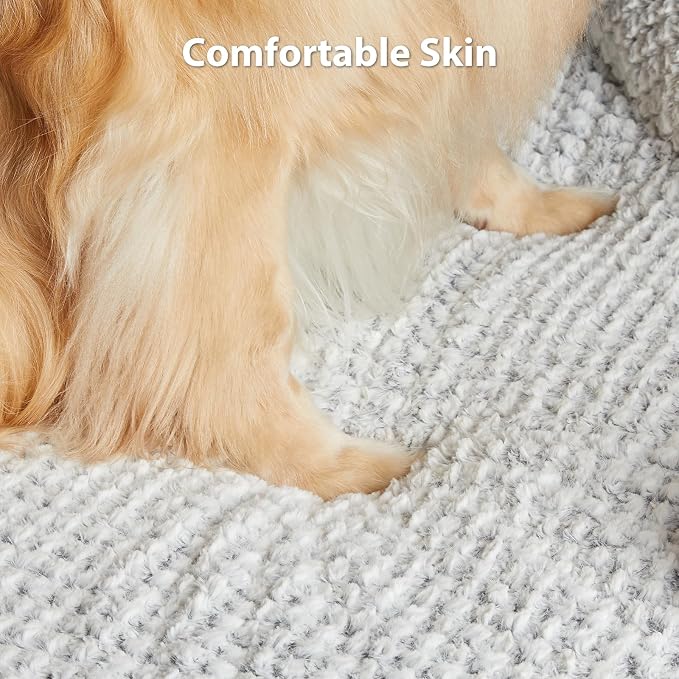 LEXTRO Orthopedic XXL Dog Bed, Washable Dog Beds for Extra Large Dogs | 48x35 Inch Non-Slip Bottom Dog Sofa for Senior Dogs and Pet Couch Bed with Waterproof Lining , Washable Removable Cover - Image 6