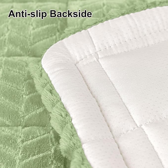 Smiry Couch Cover for Dogs, Non Slip Fuzzy Pet Sofa Arm Covers Washable | Sofa Slipcovers for Armrest & Backrest, Soft Thick Furniture Protector for Cats Dogs, Against Fur, Dirt (20"x24", 2 Pack) - Image 6