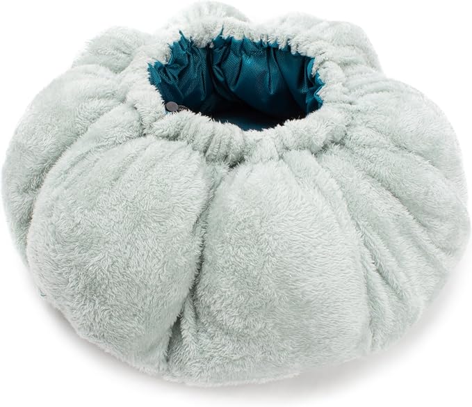 Jackson Galaxy Convertible Clamshell Cat Bed - Reversible and Fluffy, Scent Soaker - Image 5