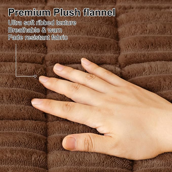 Smiry Couch Cover for Dogs, Non Slip Washable Sofa Protector for Pets | Soft Furniture Cover for Leather & Fabric Couches, Cozy Protect Against Fur, Dirt & Messes, Pet Friendly, 27.6"x70.9" - Image 5