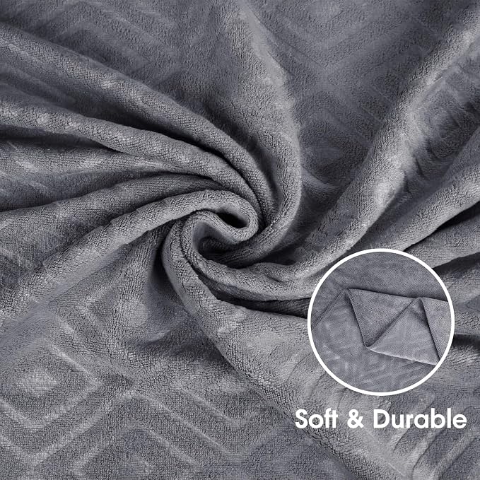 JML Microfiber Bath Towels, Pack of 4, 30" x 60", Grey | Oversized, Soft, Super Absorbent,Fast Drying, Perfect for Shower, Sauna,Gym, Fitness, Yoga - Image 3
