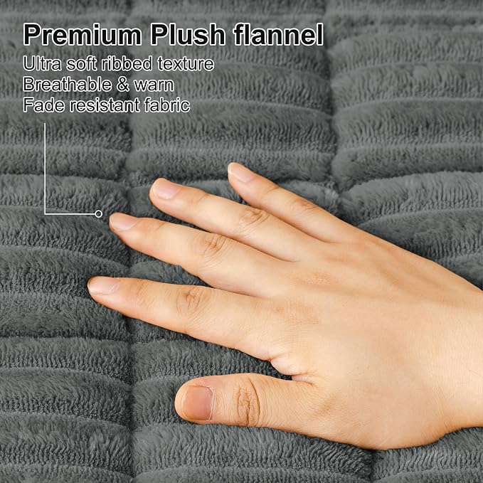 Smiry Couch Cover for Dogs, Non Slip Washable Sofa Protector for Pets | Soft Furniture Cover for Leather & Fabric Couches, Cozy Protect Against Fur, Dirt & Messes, Pet Friendly, 35.4"x88" - Image 5