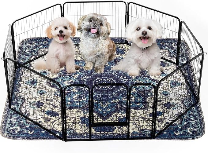 PUPIBOO Washable Pee Pads for Dogs & Cats 54x 54 Super Absorbent Reusable Puppy Training Pads - 100% Waterproof, Leak-Proof, Non-Slip Pet Pads for Housebreaking, Whelping & Indoor Floor Protection - Image 3