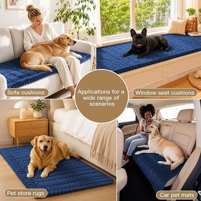 Couch Cover for Dogs, Sofa Cushion Cover, Pet Furniture Protector, Washable | Washable, Non Slip, Soft, Stretch Furniture Protector, Scratch Resistant, Pet Sofa Cushion Cover - Image 4