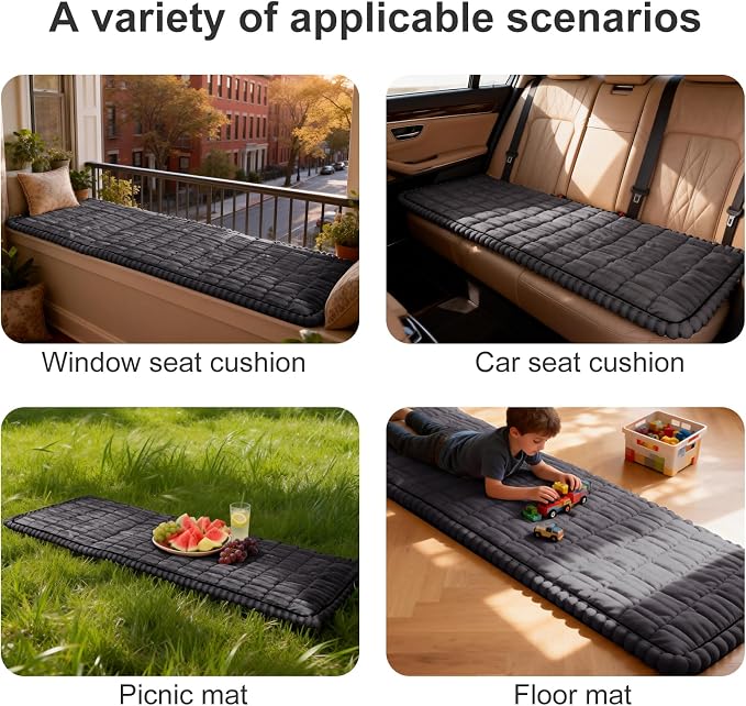 U-NICE HOME Fuzzy Loveseat Cover, Dark Grey, 27.6''x47'' | Non-Slip, Washable, Couch cover for dog, Pet friendly, Furniture Protector - Image 4