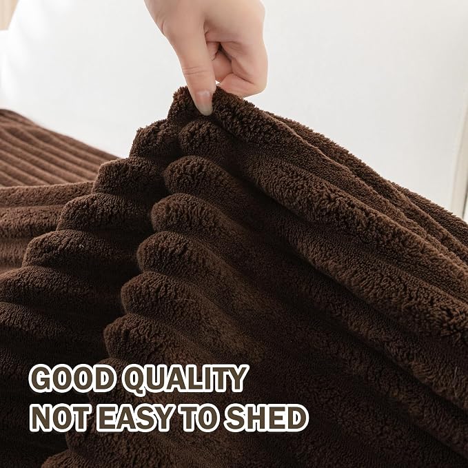 MEETSKY Sectional Couch Covers for Dog, 2 Pieces 100% Waterproof Non Slip Couch Cover for L Shape, Washable Sofa Cover for 3 Cushion Couch Sofa Pet Friendly, Chocolate, XX-Large, 35"x70.9"+35"x70.9" - Image 4