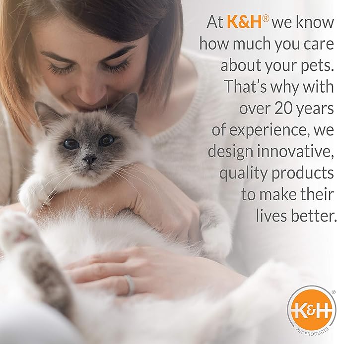 K&H Pet Products Thermo-Indoor Pet House Heated Cat Bed for Dogs and Cats Cottage Design 16 X 15 X 14 Inches - Image 8