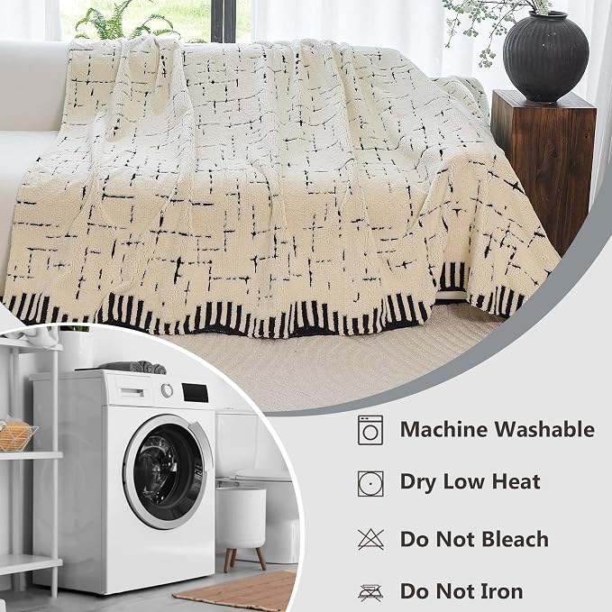 Sherpa Fleece Couch Cover for 2 Cushion Sofa, Beige, 71" x 118" – Pet Proof Sofa Covers, Heavy Duty, Scratch Resistant, Pet Friendly Furniture Cover – Easy Install, Machine Washable - Image 7