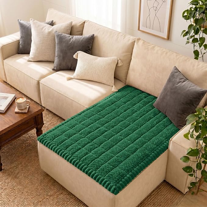 Smiry Couch Cover for Dogs, Non Slip Fuzzy Pet Sofa Covers Washable | Sofa Slipcovers for Sectional Couch, Soft Thick Furniture Protector for Cats Dogs, Against Fur, Dirt, Scratch (43"x63") by Smiry