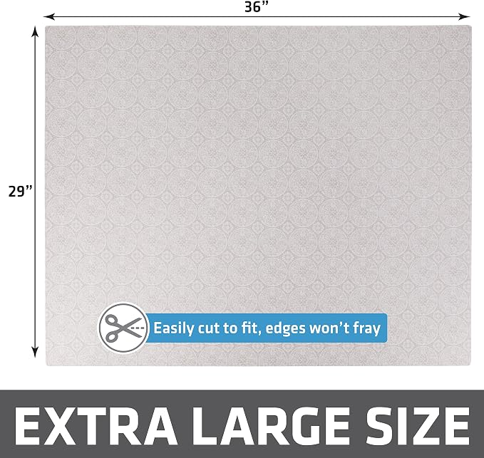 Drymate Cat Litter Box Mat, Litter Trapping Mat, Beige, 29x36 XL | Waterproof, Urine-Proof, Absorbent, Machine Washable, Soft on Paws, Contains Mess, Protects Floors, Kitten Supplies, USA Made - Image 6