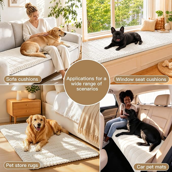 Couch Cover for Dogs, Sofa Cushion Cover, Pet Furniture Protector, Washable | Washable, Non Slip, Soft, Stretch Furniture Protector, Scratch Resistant, Pet Sofa Cushion Cover - Image 4