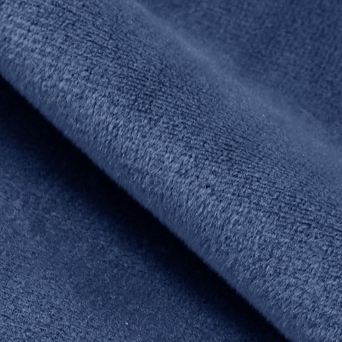 Hokway Velvet Couch Cushion Covers Water Resistant Seat Covers Stretch Sofa Cushion Protector(2 Cushion Sofa, Navy) - Image 8