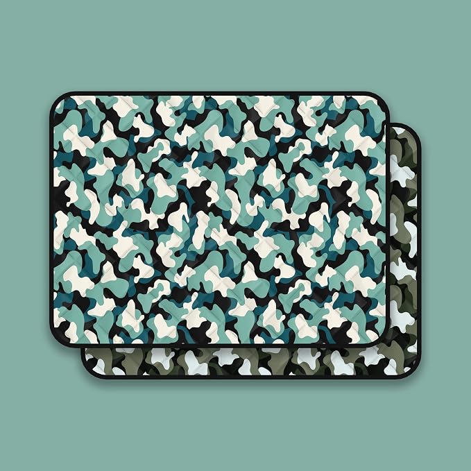 Waterproof Blanket, 29" x 34” - Seat Cover for Dogs and Pets. Ideal for Small and Medium Pet Crate Blankets, Settle mat, Diaper Changing and Playmat for Babies by OneAnotherGoods