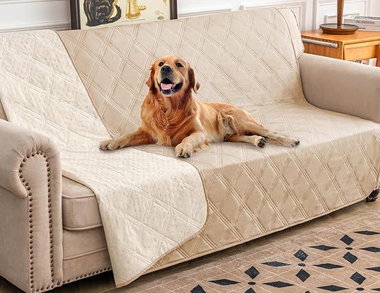 Ameritex Waterproof Dog Bed Cover Pet Blanket with Anti-Slip Back for Furniture Bed Couch Sofa by Ameritex