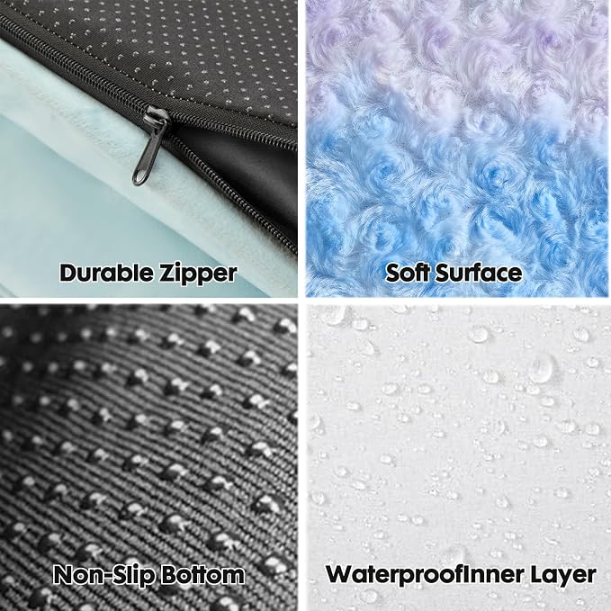 BFPETHOME Orthopedic Dog Beds for Large Dogs-Waterproof Sofa Dog Bed with Removable Washable Cover, Large Pet Bed with Waterproof Lining and Nonskid Bottom,Pet Bed for Dogs - Image 4
