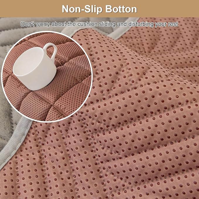 Velvet Couch Arm Rest Covers for Sofa Washable(35.4"x35.4") | Soft Sofa Cover for Armrest, No Shedding Dark Grey Couch Covers, Pet Friendly Non Slip Couch Protector Cover for Dogs - Image 6