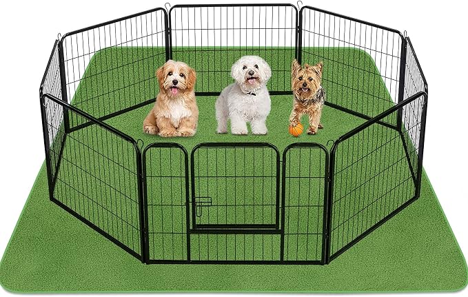 INVENHO Washable Pee Pads for Dogs 72"x72" Reusable Dog Pads Extra Large Upgrade Non-Slip Dog Pee Pads Heavy Absorbency Puppy Pee Pads Quick Dry Whelping Pads/Waterproof Puppy Training Pad by INVENHO