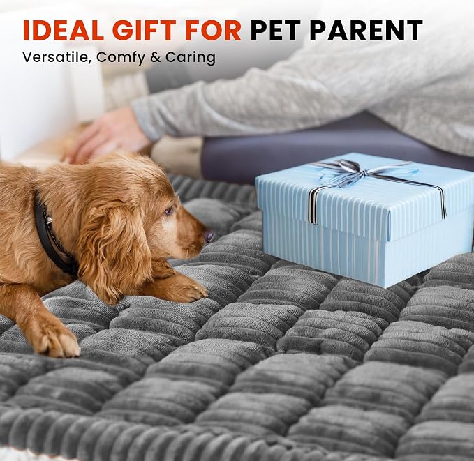 HiPetpy Backseat Dog Bed Mat for Car, Non-Slip Dog Bed for Car Back Seat, Soft & Cozy Dogs Blanket, Washable Travel Pet Mat Seat Protector for Cars, SUVs, Trucks - Image 7