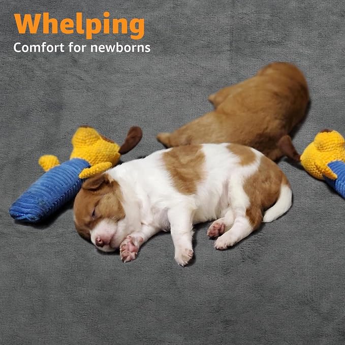 Washable Dog Pee Pads: 34x52 1 Pack Reusable Whelping Pads, Absorb Dog Mats Non-Slip Puppy Training Pads for Whelping, Potty, Training, Playpen, Crate - Image 6