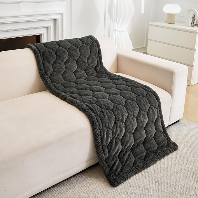 GKXLH Thick Sofa Cover Washable - Soft Flannel Universal Sofa Covers 2 3 4 Seater, Non-Slip Sofa Slipcovers, New Couch Covers Corner Sofa Cover Furniture Protector for Living Room (Dark Grey 70x180cm) - Image 7