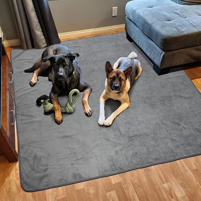 Washable Pee Pads for Dogs, Absorbent Extra Large Dog Mat, Non-Slip, 65x48 | Leakproof Pet Playpen Mat, Reusable Puppy Pads, for Whelping Box, Senior Dog Incontinence, Housebreaking,Floor,Potty Training - Image 9