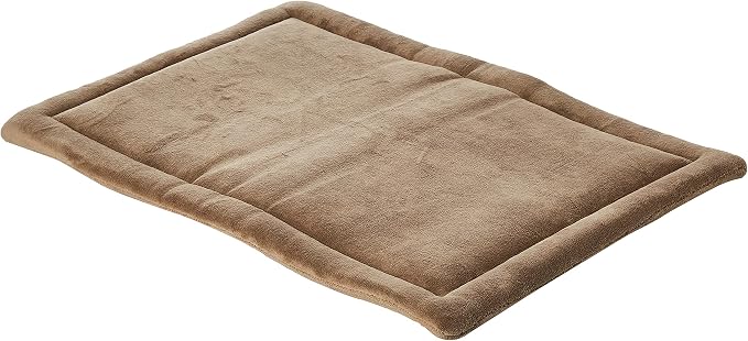 MidWest Homes for Pets Intermediate QuietTime Taupe Micro Terry Pet Bed, Ultra-Soft & Cushioned Crate Pad for 36-inch Crates, Machine Washable by MidWestHomesForPets
