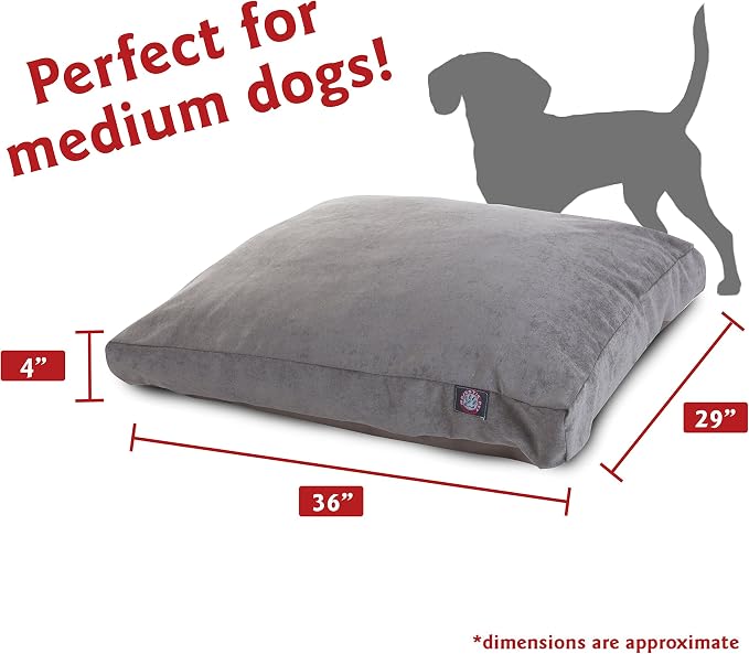 Vintage Villa Collection Medium Rectangle Pet Dog Bed - Image 3