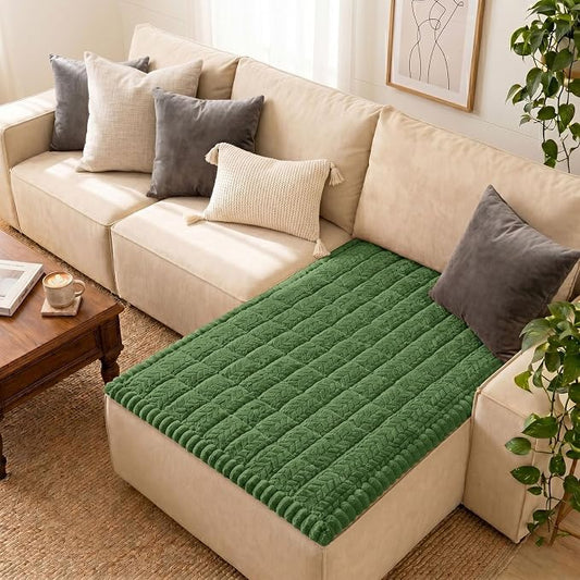 Smiry Couch Cover for Dogs, Non Slip Fuzzy Pet Sofa Covers Washable | Sofa Slipcovers for Sectional Couch, Soft Thick Furniture Protector for Cats Dogs, Against Fur, Dirt, Scratch (43"x63") by Smiry