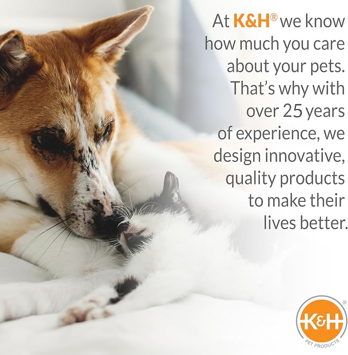 K&H Outdoor Elevated Dog Bed - Cooling Raised Dog Bed for Extra-Large & Giant Pets, Breathable Mesh Hammock Design, Indoor/Outdoor Washable Cover, Portable Metal Frame, Gray, Jumbo 56x38in - Image 8