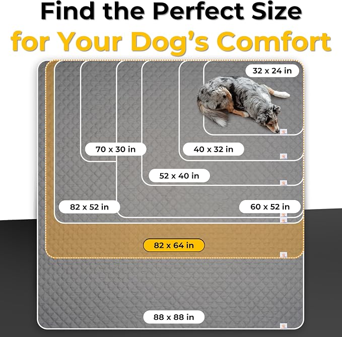 Waterproof Dog Blanket for Couch – Pet Hair Resistant Sofa Protector - Non Slip Dog Couch Cover - Washable Waterproof Pet Blanket for Sofa Bed Car - Reversible Dog Blanket for Couch Protection - Image 6