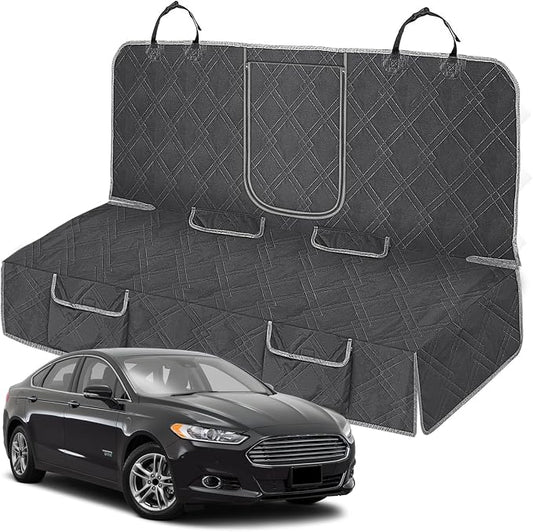 Dog Car Seat Cover for 2013-2019 Ford Fusion | Waterproof Pet Bench Seat Cover for Back Seat, 600D Heavy Duty Scratch Proof Nonslip Truck Seat Covers for Dogs by Kistrba