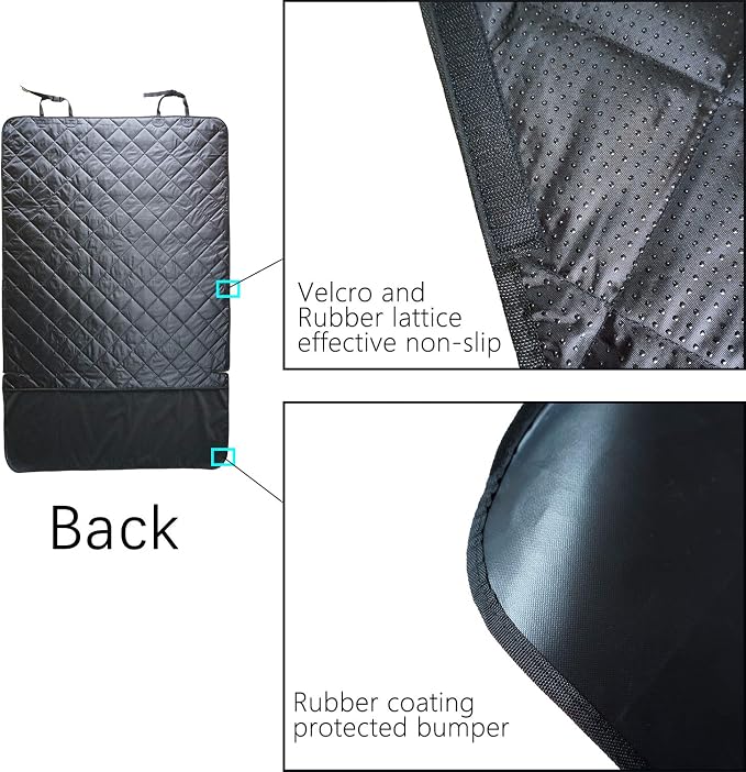 Pet Cargo Liner Cover for Dogs SUV Cars Waterproof Non Slip Universal Fit with Bumper Flap Extra Large - Image 5