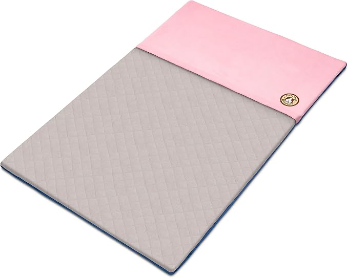 GuineaDad Original Fleece Cage Liner for Guinea Pigs – Reusable, Extra Absorbent Core with Waterproof Bottom – Burrow Pocket Bedding – Fits C&C 2x3 Cages – Pink Small Pet Liner by GuineaDad
