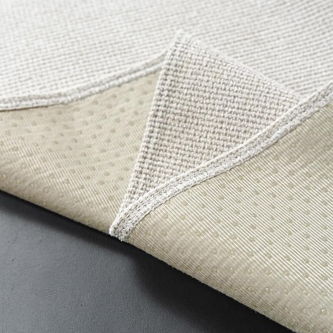 ROOMLIFE Non Slip Waterproof Couch Cover Sofa Covers for 3 Cushion Couch Washable, Furniture Protector Sofa Couch Cover for Dogs, Soft Sofa Slipcover, Couch Throw Blankets (White 71''X134'') - Image 3